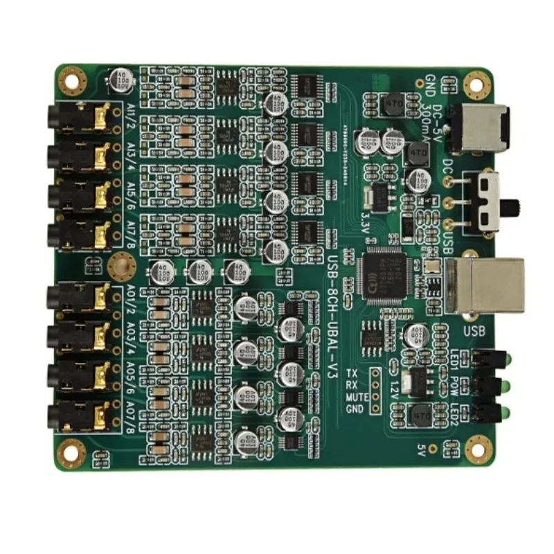 Workshop Measuring Tools - 8 channel USB playback recording IIS