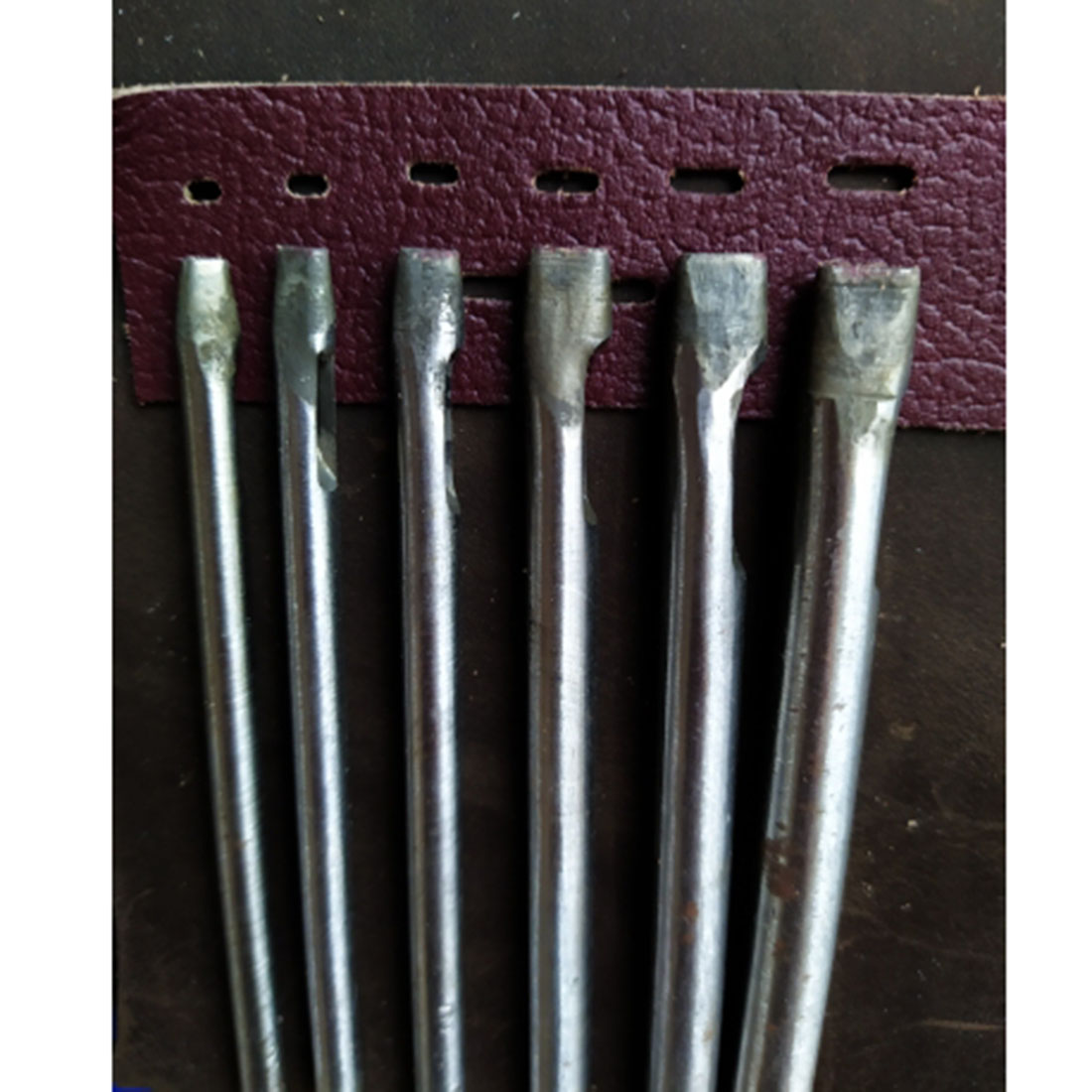 Workshop Cleaning Tools - Part Leather DIY Tool Oval Shape