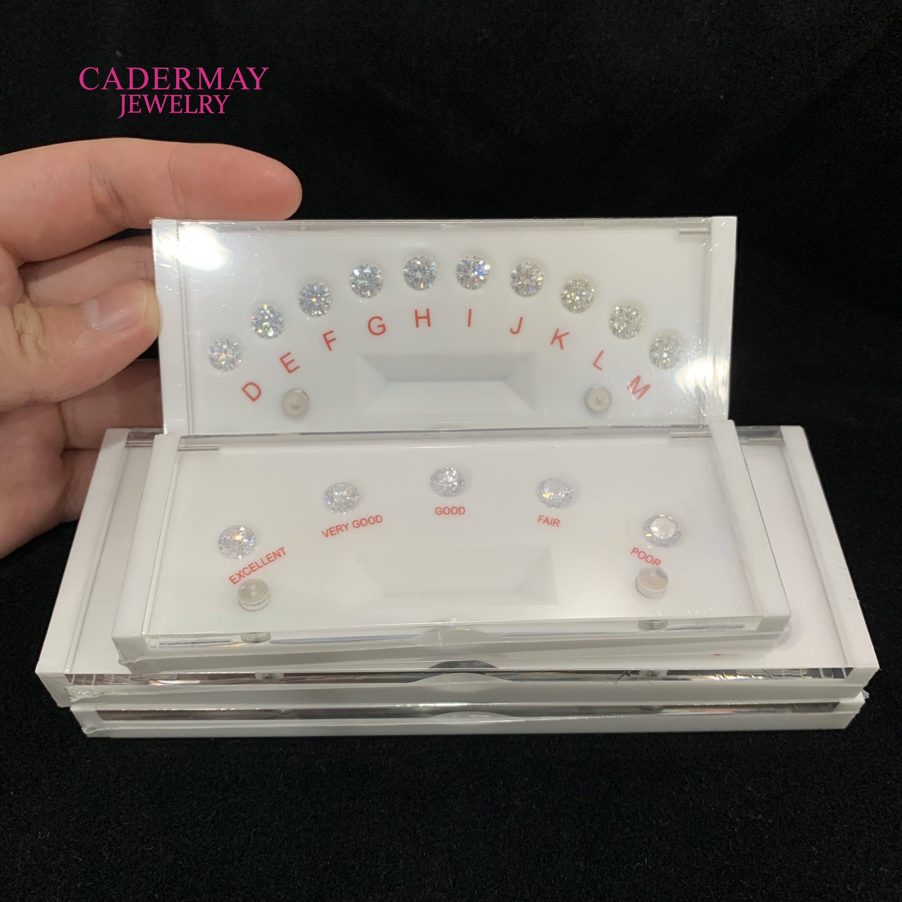 Workshop Measuring Tools - Diamond 4CS Reference Gemstone Tools Cubic