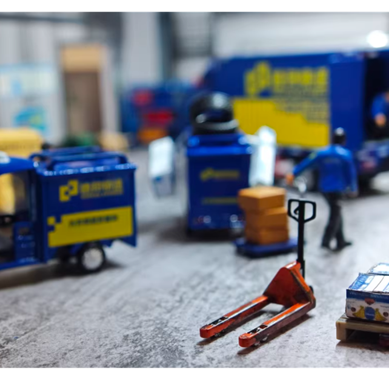 Workshop Tools Display - 1/64 Scale Garage Scene Accessoy Forklift