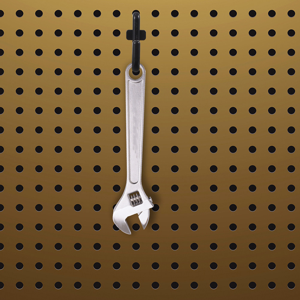 Workshop Tools Display - 10Pcs Pegboard Hooks Plastic Organizer Tool