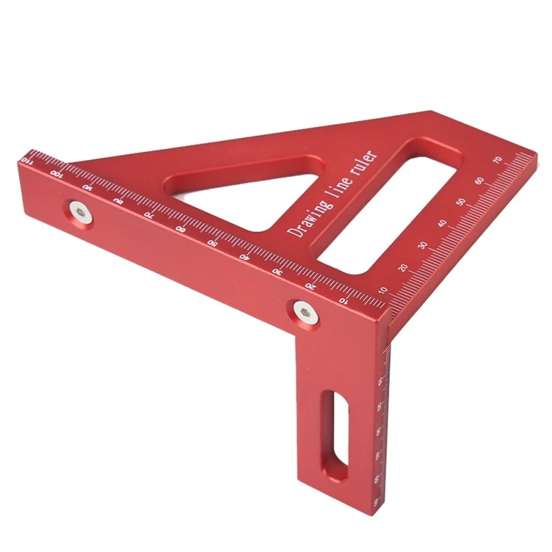Workshop Measuring Tools - 3D Multi Angle Aluminum Red Measuring