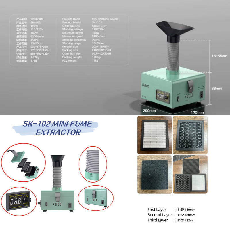 Professional Soldering Smoke E - Workshop Tools Display recensie en prijs