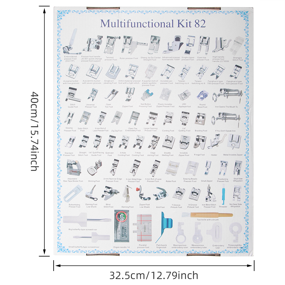82pc/SET Full Set Sewing Machi - Workshop Tools Machine recensie en prijs