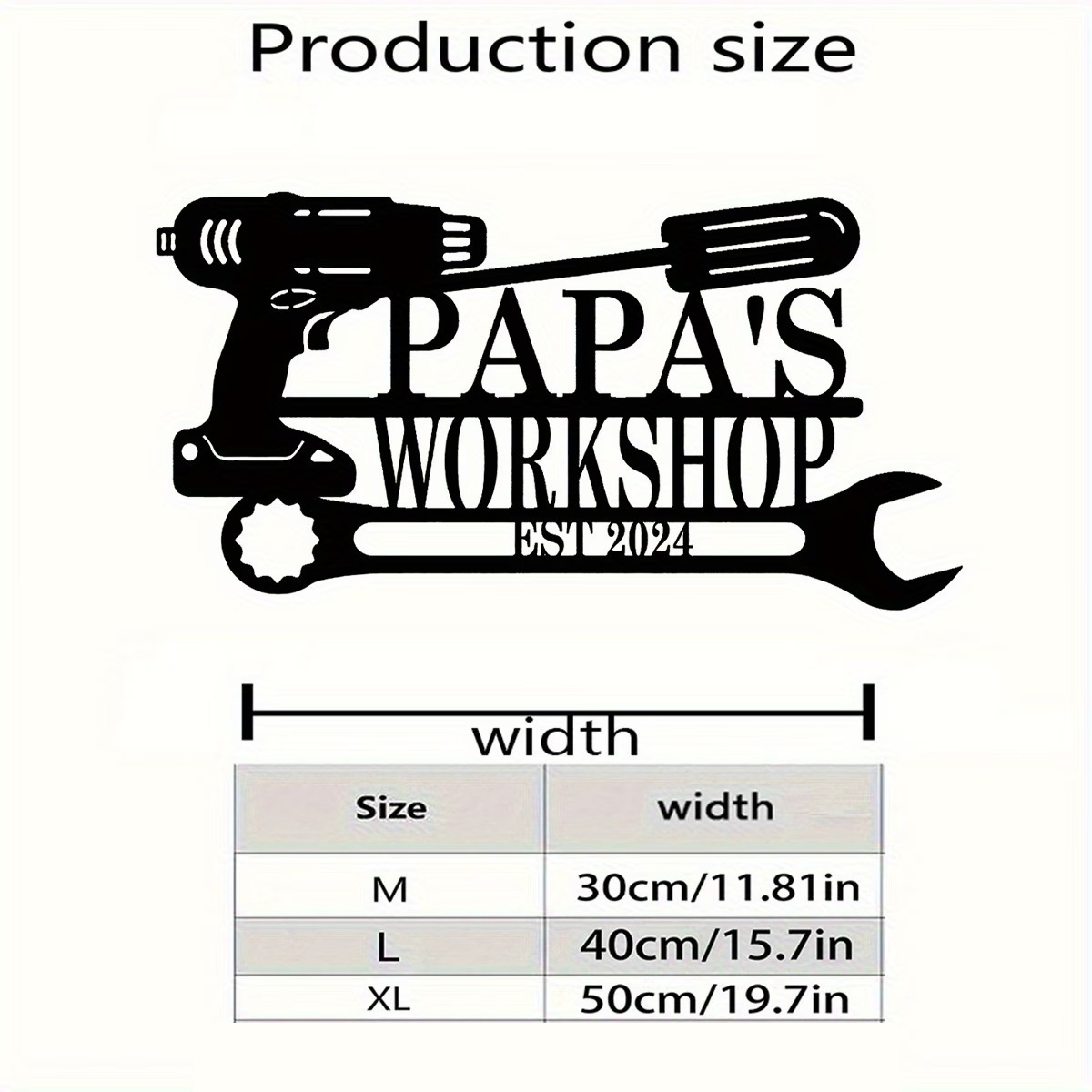 Custom Workshop Sign - Persona - Workshop Tools Name recensie en prijs