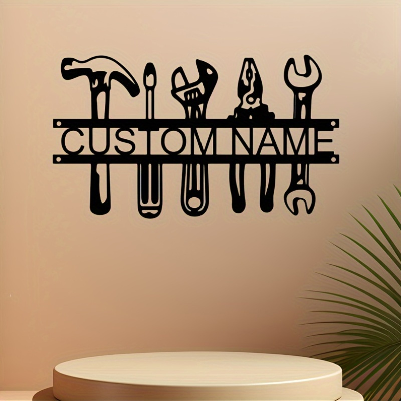 Customized Name Industrial Sty - Workshop Tools Name recensie en prijs