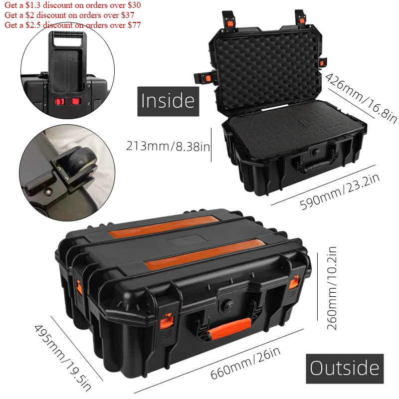 Large Capacity Tool box with w - Tools Box For Workshop recensie en prijs