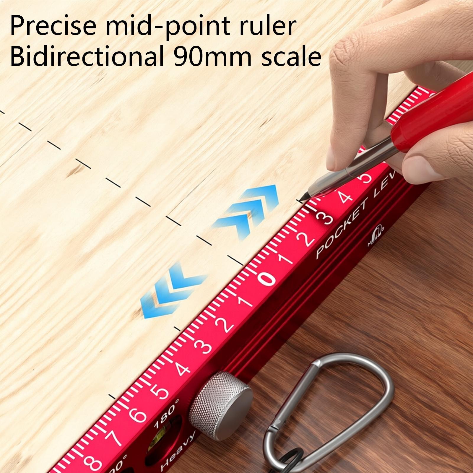 Magnetic Woodworking Ruler Alu - Marking Tools In Workshop recensie en prijs