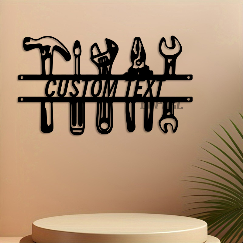 DIY Industrial Style Iron Wall - Workshop Tools Name recensie en prijs