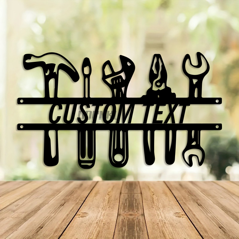 DIY Industrial Style Iron Wall - Workshop Tools Name recensie en prijs