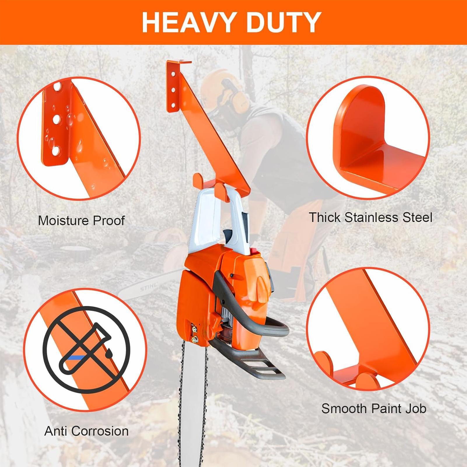 Chainsaw Wall Mount Stainless  - Workshop Tools Display recensie en prijs