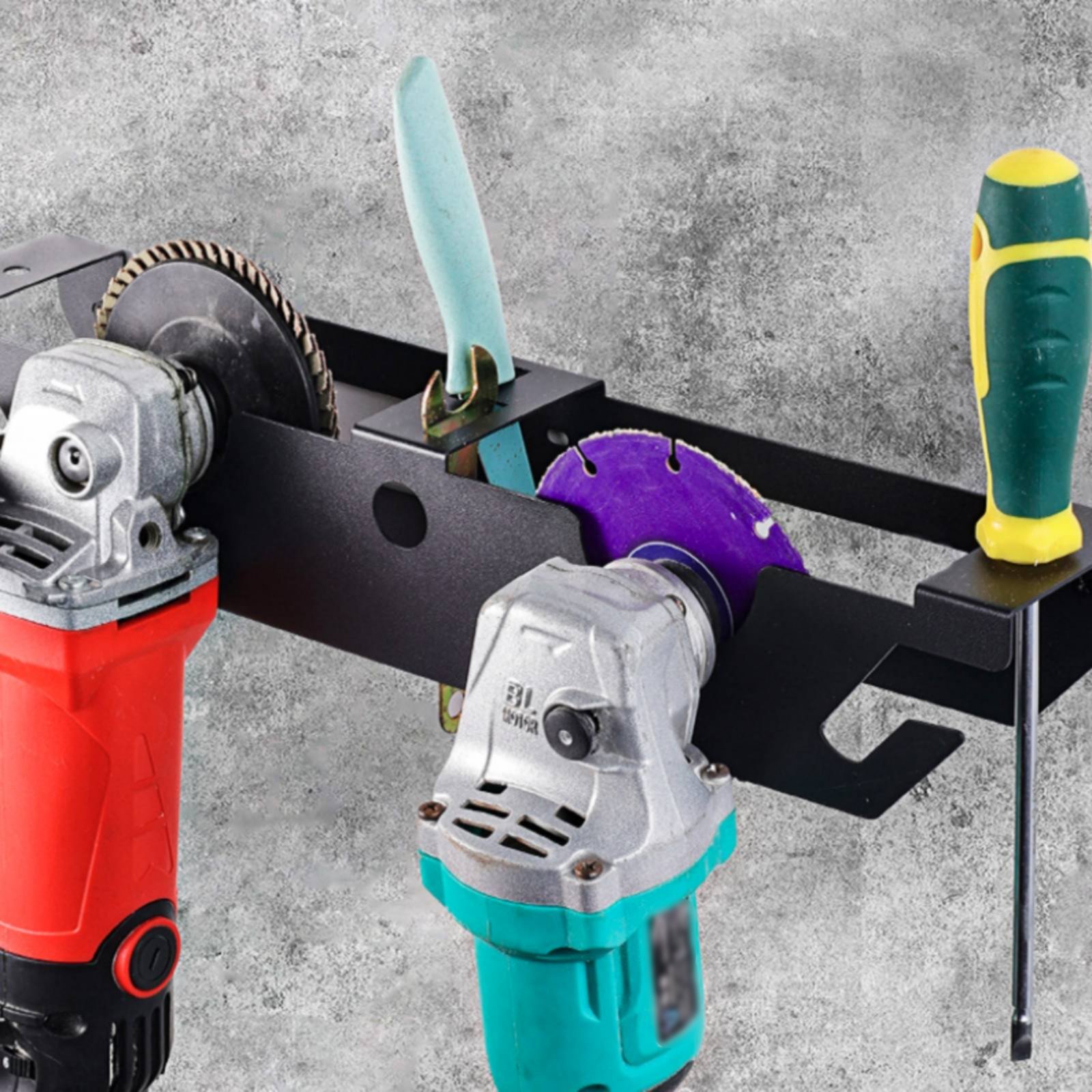 4 Bay Angle Grinder Rack Heavy - Tools For Metal Workshop recensie en prijs