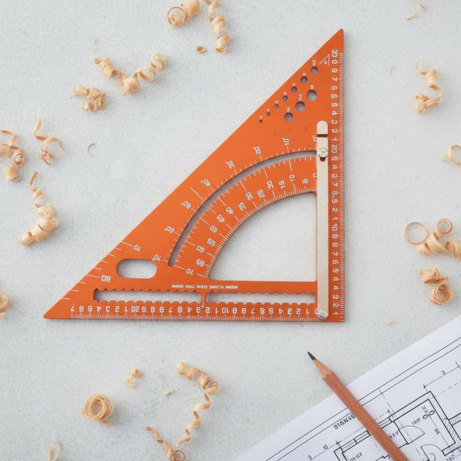 Adjustable Triangle Ruler High - Workshop Measuring Tools recensie en prijs