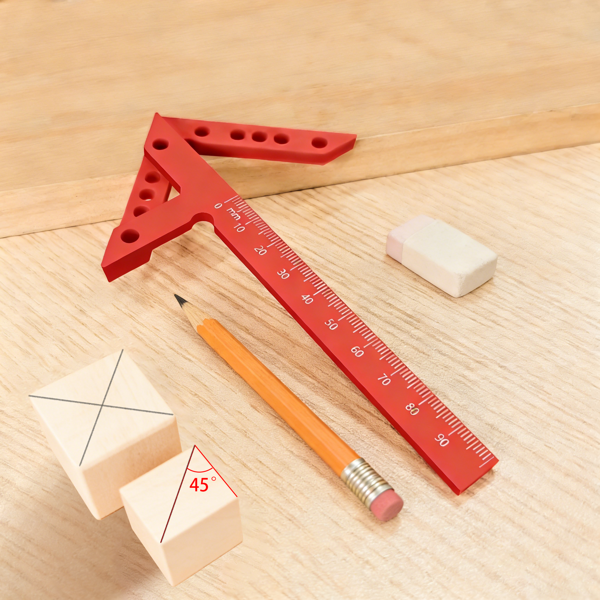 Woodworking Center Line Scribe - Workshop Measuring Tools recensie en prijs