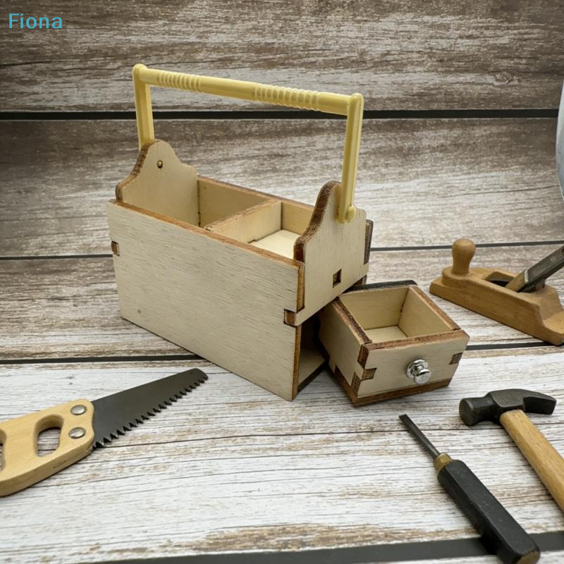 ✔1/12 Dollhouse Mini Wooden To - Tools Box For Workshop recensie en prijs