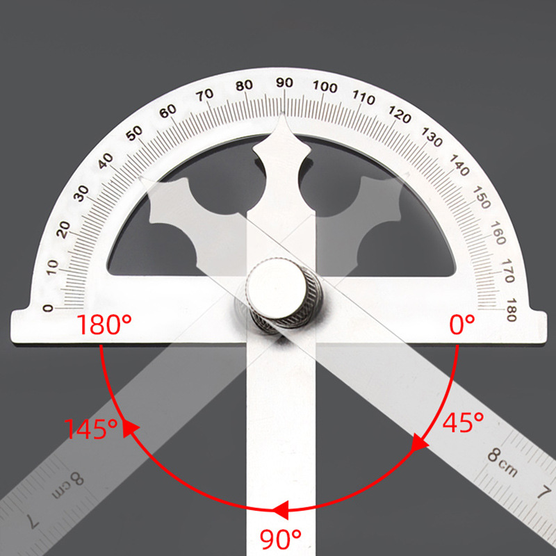 180 Degree Protractor Metal An - Workshop Measuring Tools recensie en prijs