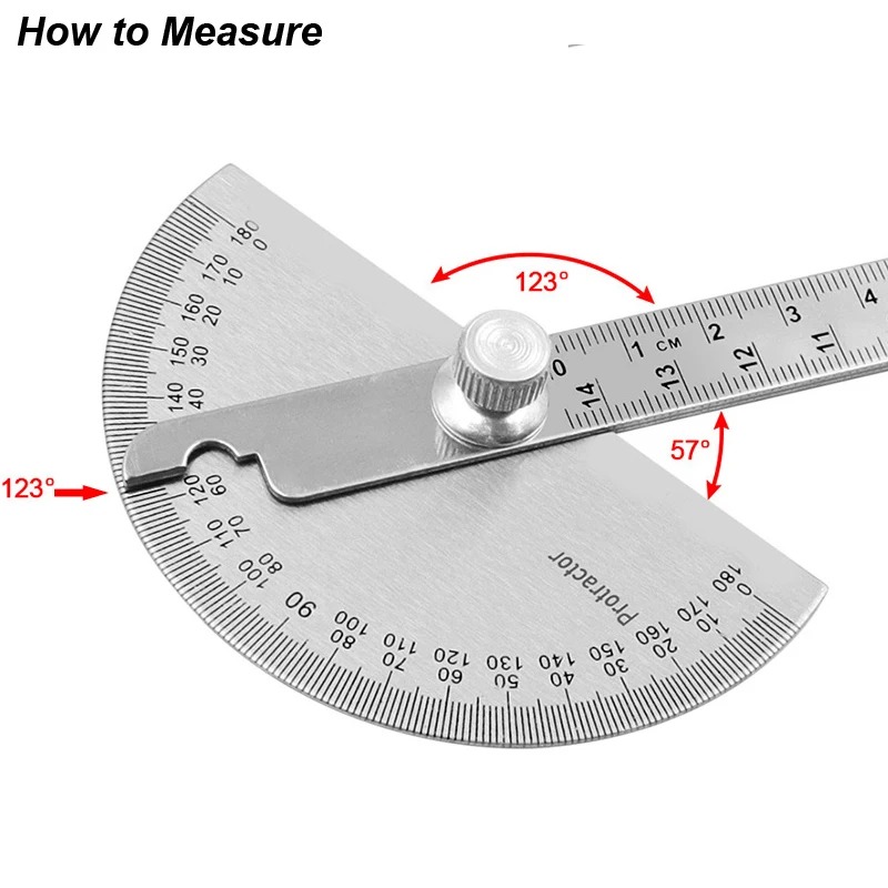 180 Degree Protractor Metal An - Workshop Measuring Tools recensie en prijs