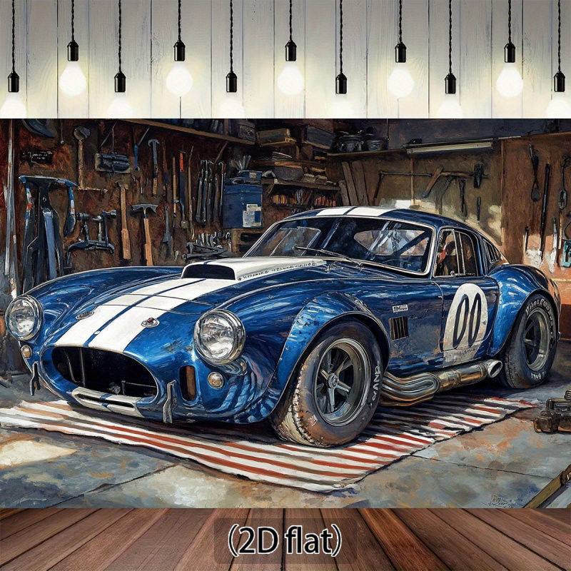 1Vintage Racing Garage Backgro - Workshop Tools Background recensie en prijs