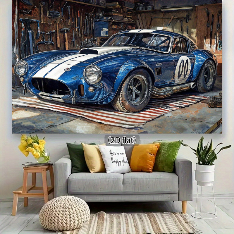 1Vintage Racing Garage Backgro - Workshop Tools Background recensie en prijs