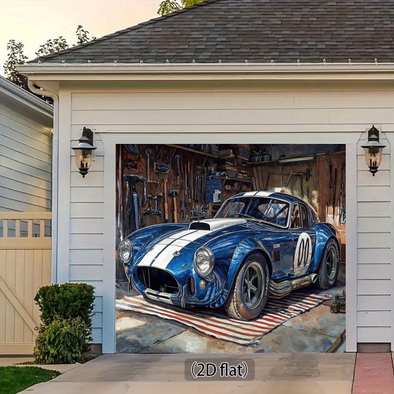 1Vintage Racing Garage Backgro - Workshop Tools Background recensie en prijs