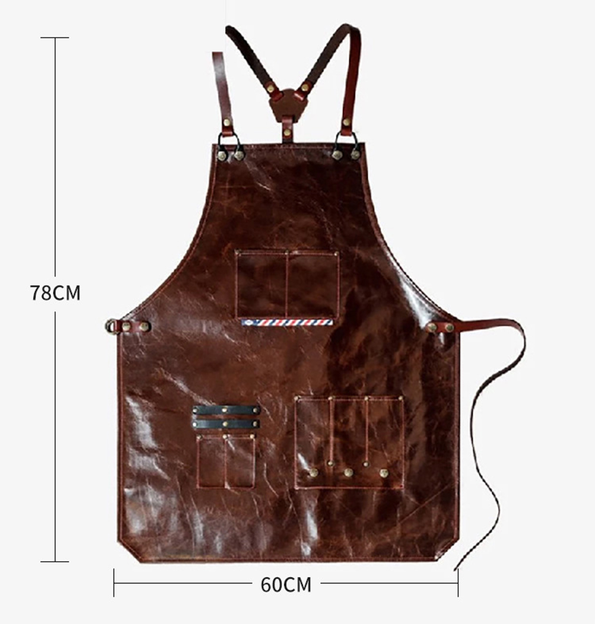 Men's Leather Work Apron with  - Workshop Cleaning Tools recensie en prijs