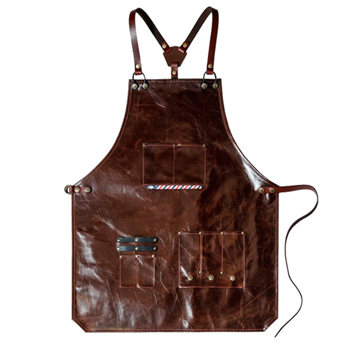 Men's Leather Work Apron with  - Workshop Cleaning Tools recensie en prijs
