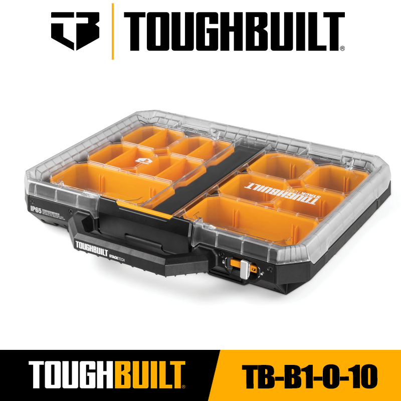 TOUGHBUILT TB-B1-O-10 STACKTEC - Tools Box For Workshop recensie en prijs