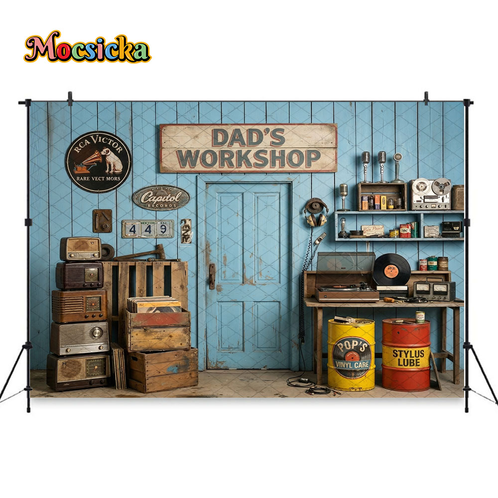 Mocsicka Dad's Workshop Photog - Workshop Tools Background recensie en prijs