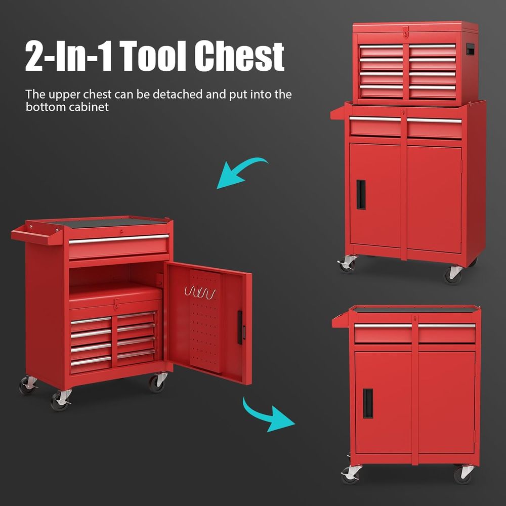 5-Drawer Rolling Tool Chest wi - Tools For Metal Workshop recensie en prijs
