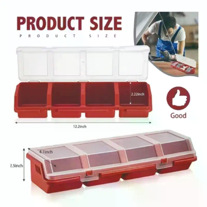 Screw Organizer Box Plastic 4  - Tools Box For Workshop recensie en prijs