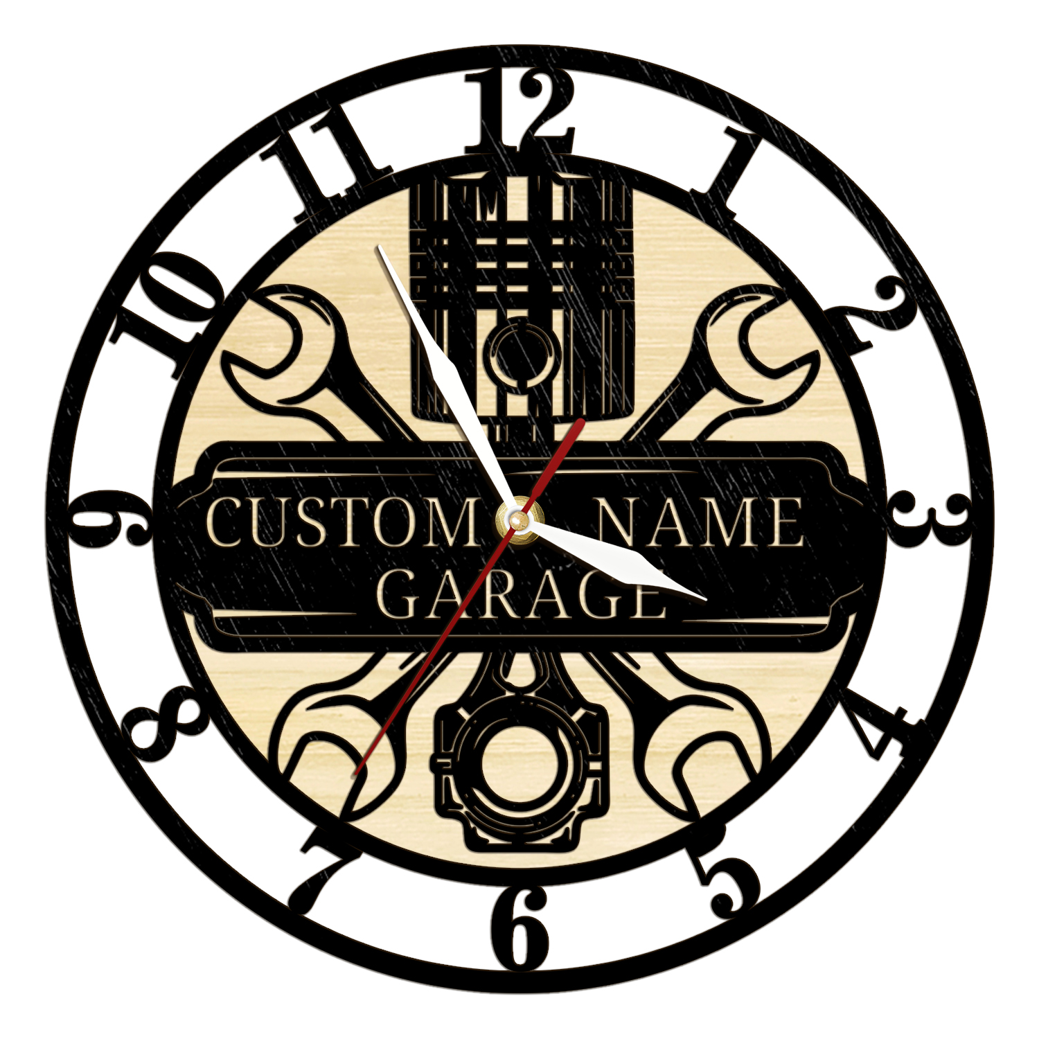 Custom Garage Tools Wooden Wal - Workshop Tools Name recensie en prijs