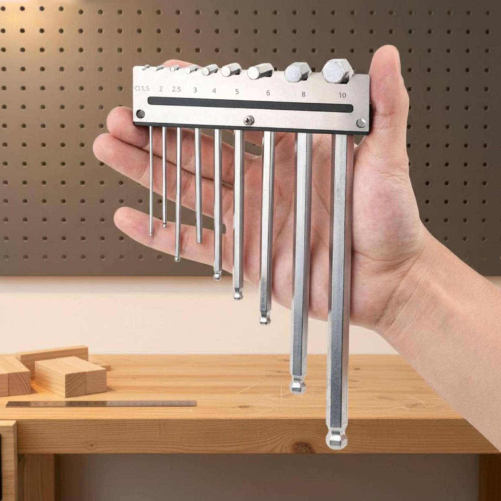 Wall Mounted Hex Key Holder Me - Tools For Metal Workshop recensie en prijs