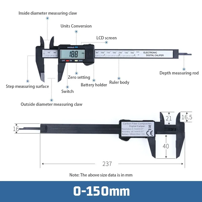 Car Accessories Electronic Dig - Workshop Measuring Tools recensie en prijs