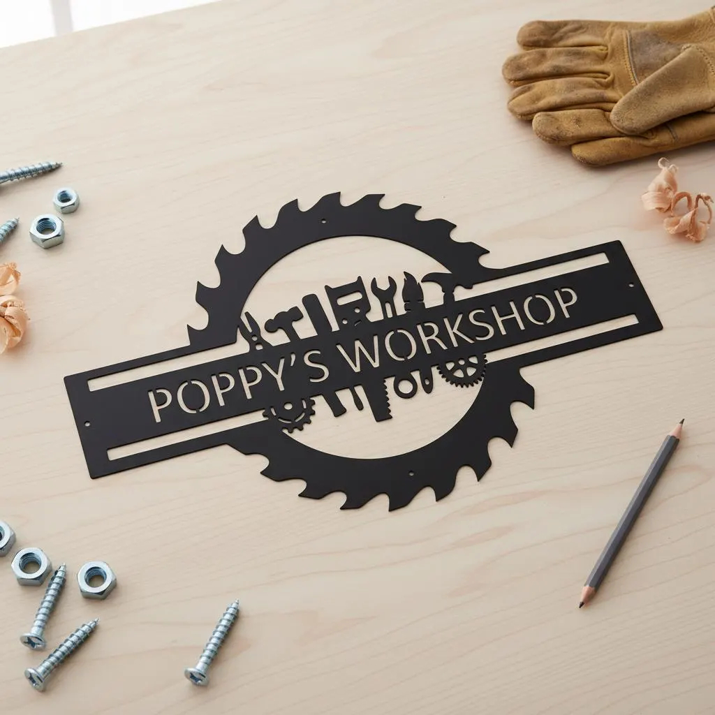 Custom Garage Name Sign,Worksh - Workshop Tools Name recensie en prijs