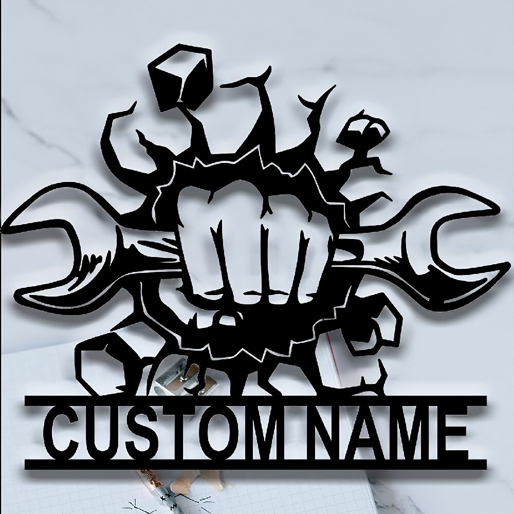 Custom Metal Workshop Wall Sig - Workshop Tools Name recensie en prijs