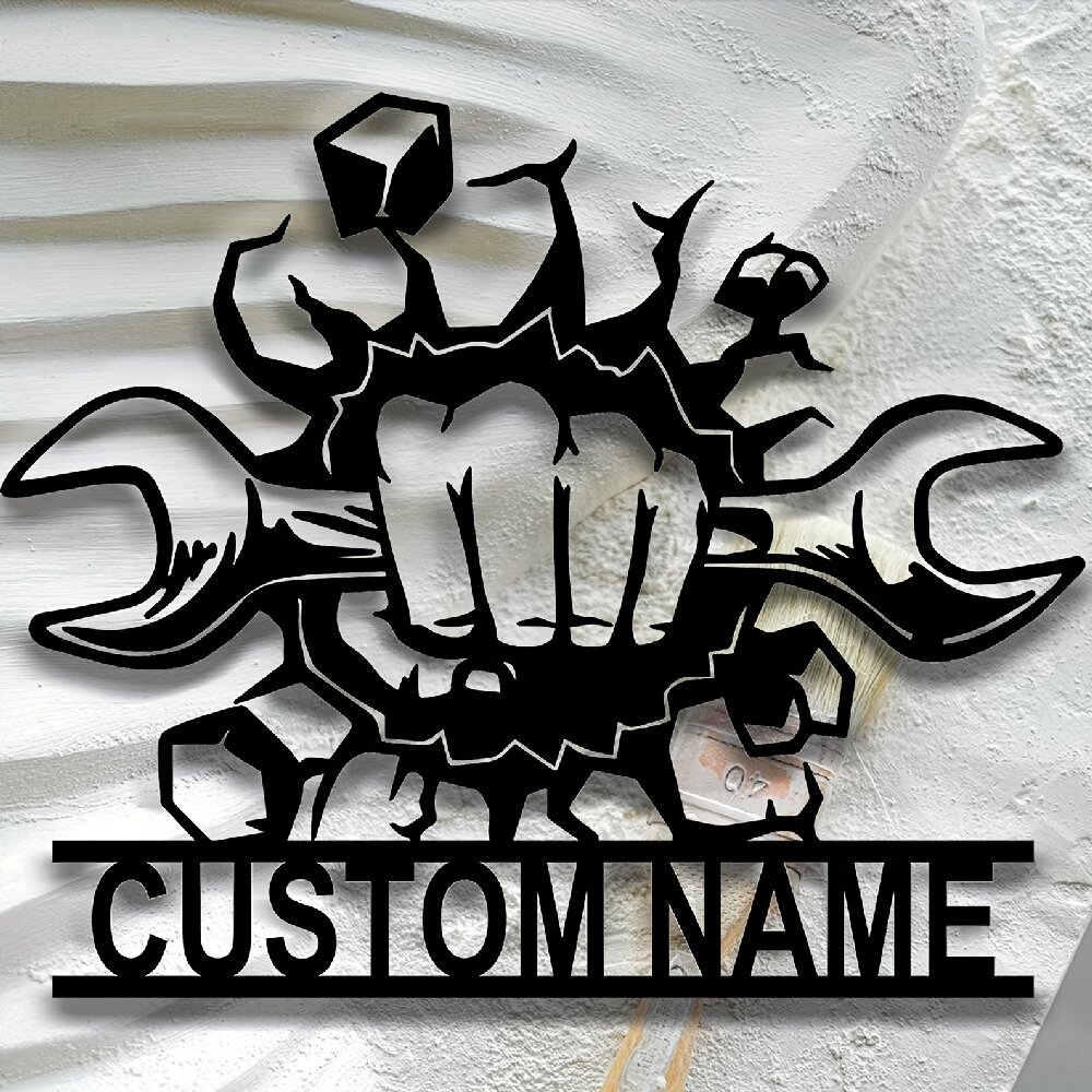 Custom Metal Workshop Wall Sig - Workshop Tools Name recensie en prijs