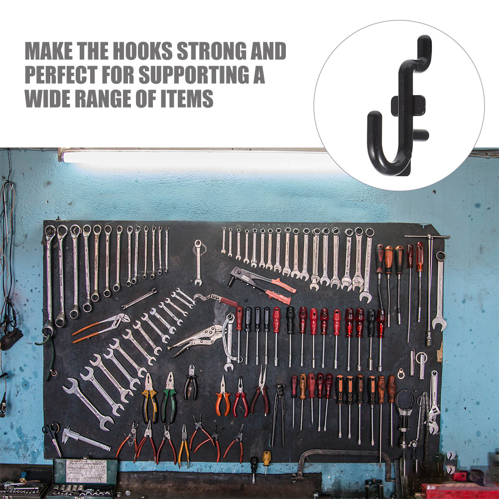 10Pcs Pegboard Hooks Plastic O - Workshop Tools Display recensie en prijs