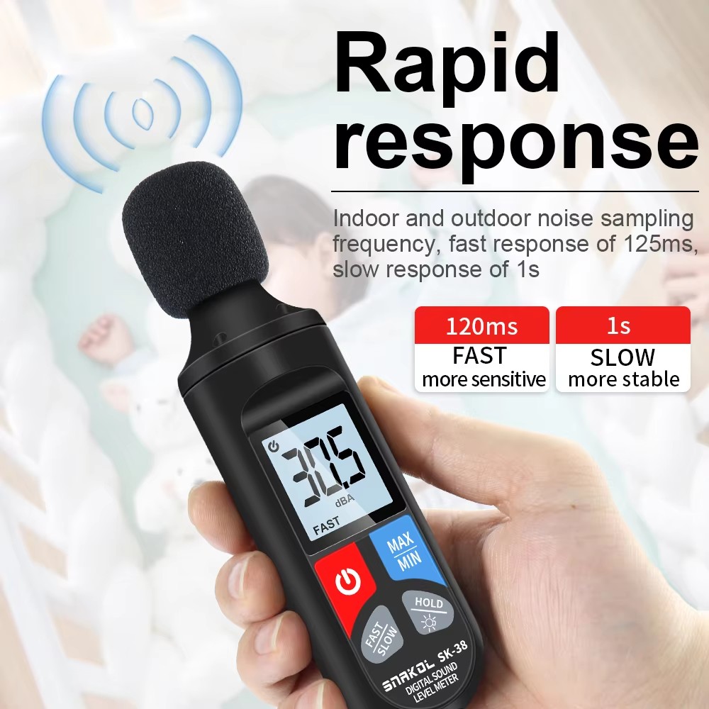 SNAKOL SK-38 Digital Sound Lev - Workshop Tools Display recensie en prijs