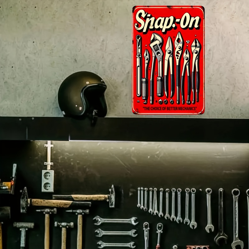 High Definition Tin Sign Vinta - Workshop Tools Definition recensie en prijs