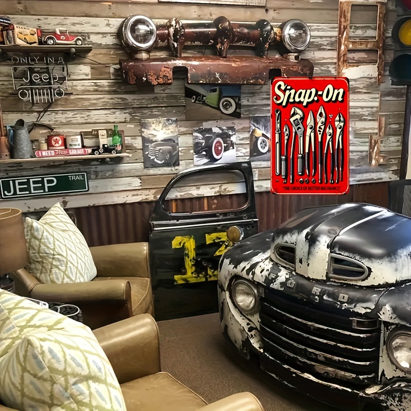 High Definition Tin Sign Vinta - Workshop Tools Definition recensie en prijs