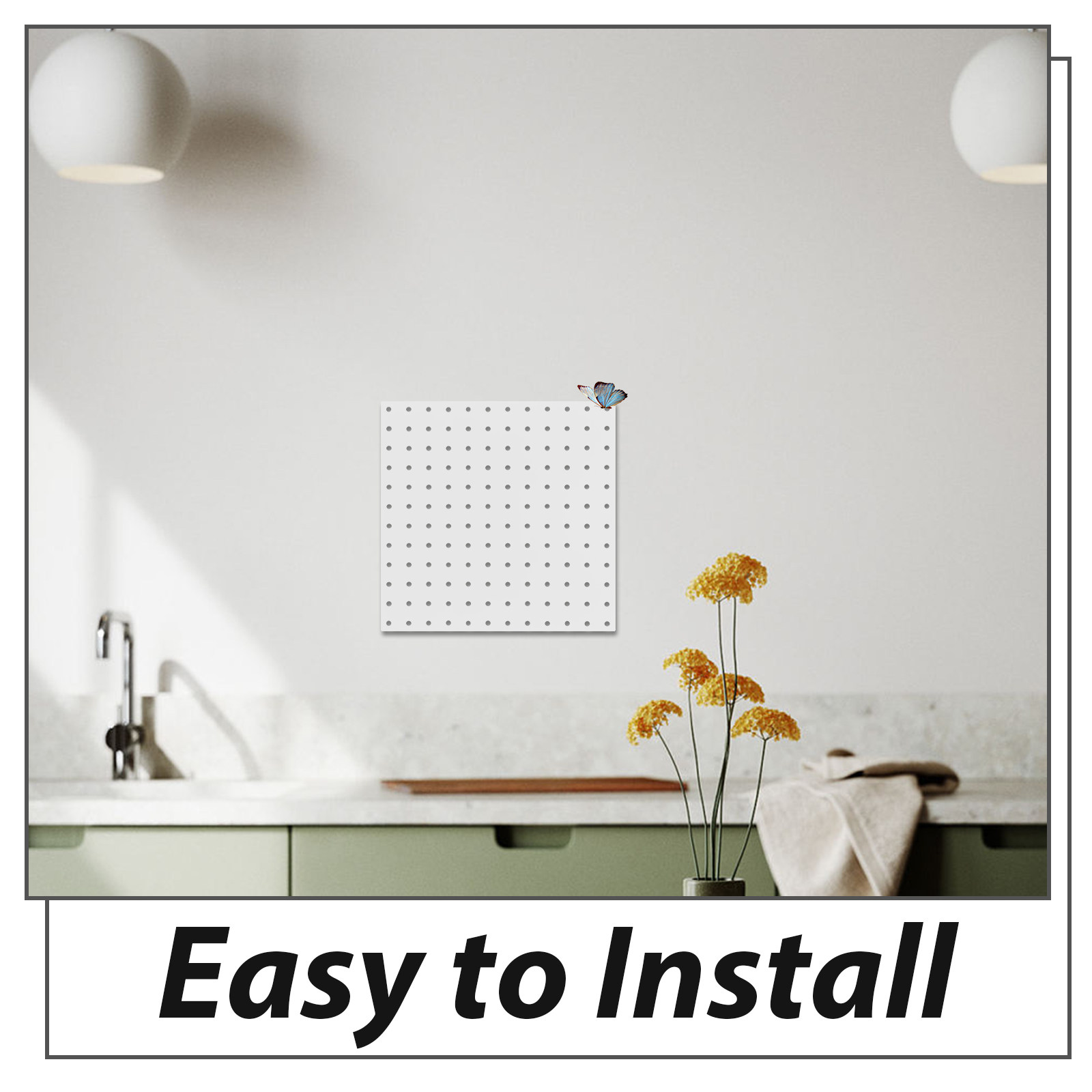 1Set Heavy Duty Metal Pegboard - Workshop Tools Display recensie en prijs