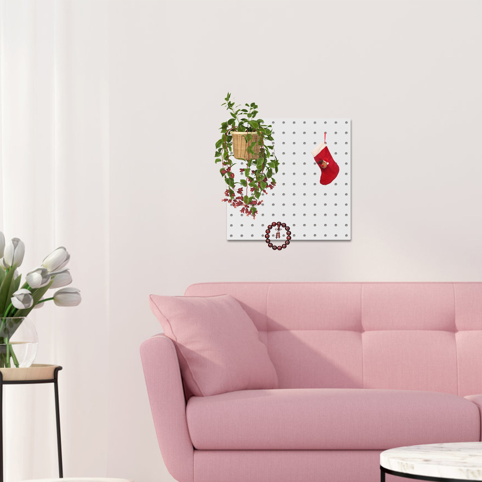 1Set Heavy Duty Metal Pegboard - Workshop Tools Display recensie en prijs