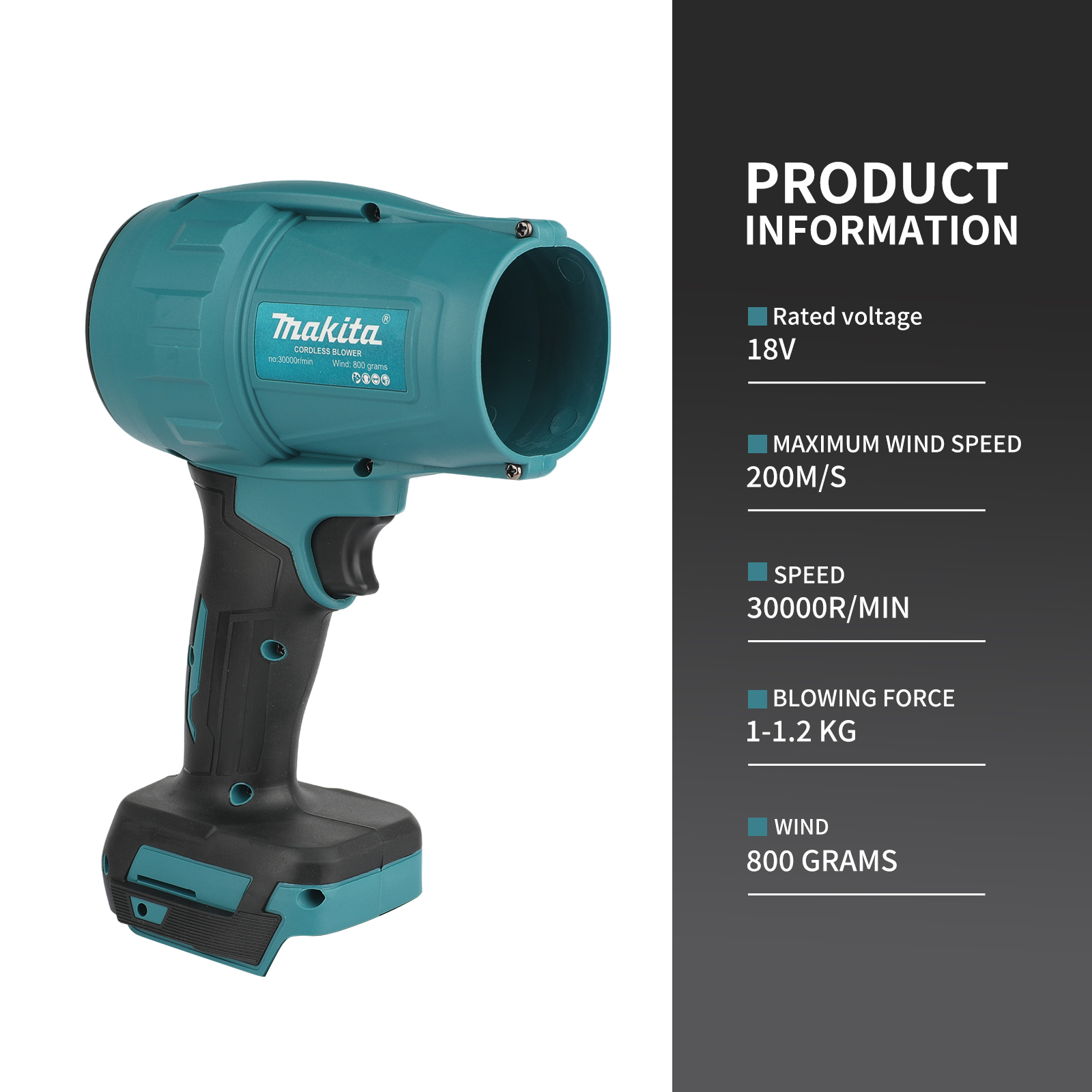Makita 18V Turbo Blower 30000R - Workshop Cleaning Tools recensie en prijs