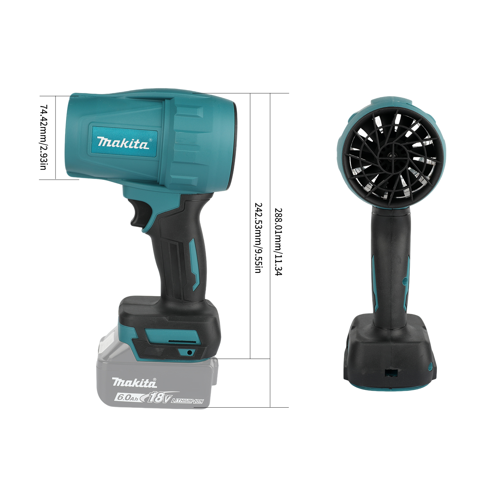 Makita 18V Turbo Blower 30000R - Workshop Cleaning Tools recensie en prijs