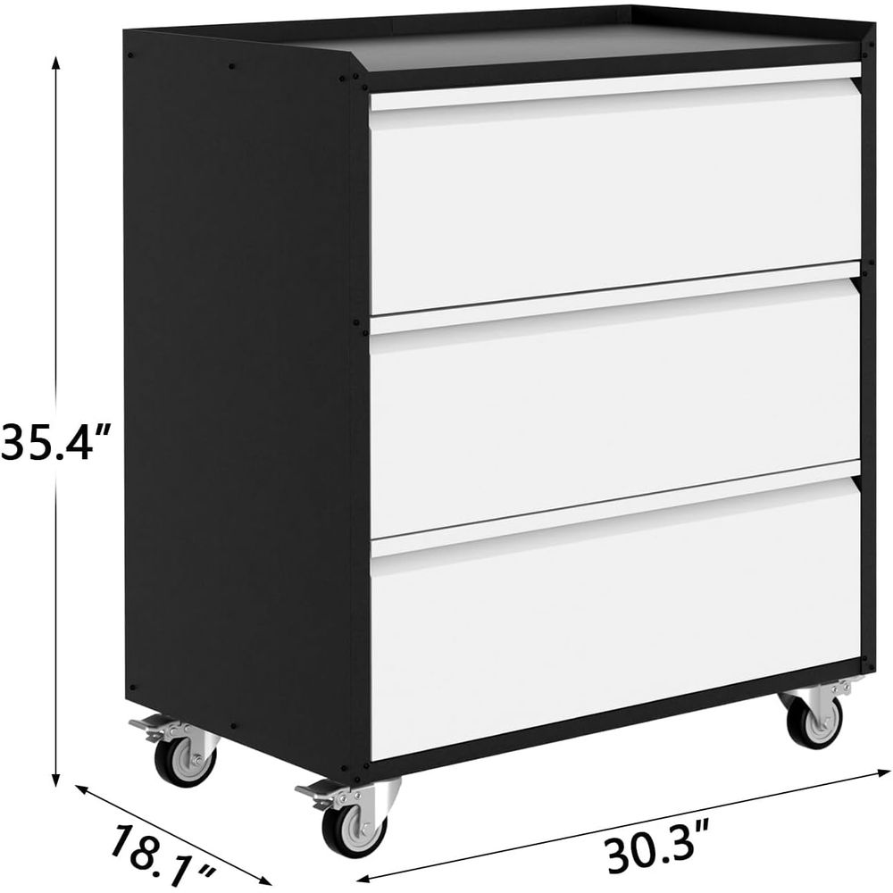 3-Drawer Mobile Metal Tool Che - Tools For Metal Workshop recensie en prijs