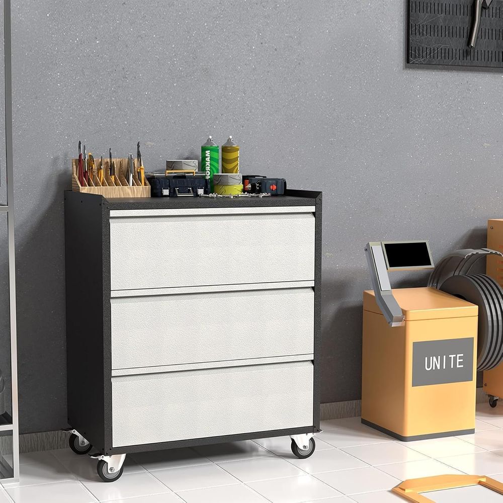 3-Drawer Mobile Metal Tool Che - Tools For Metal Workshop recensie en prijs