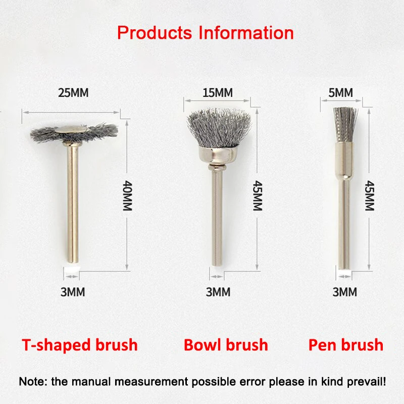 2/5pcs Pen/Bowl/T-shape Steel  - Workshop Cleaning Tools recensie en prijs