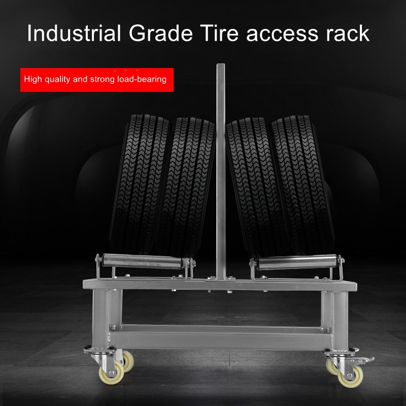 Auto workshop mobile tire rack - Workshop Tools Display recensie en prijs